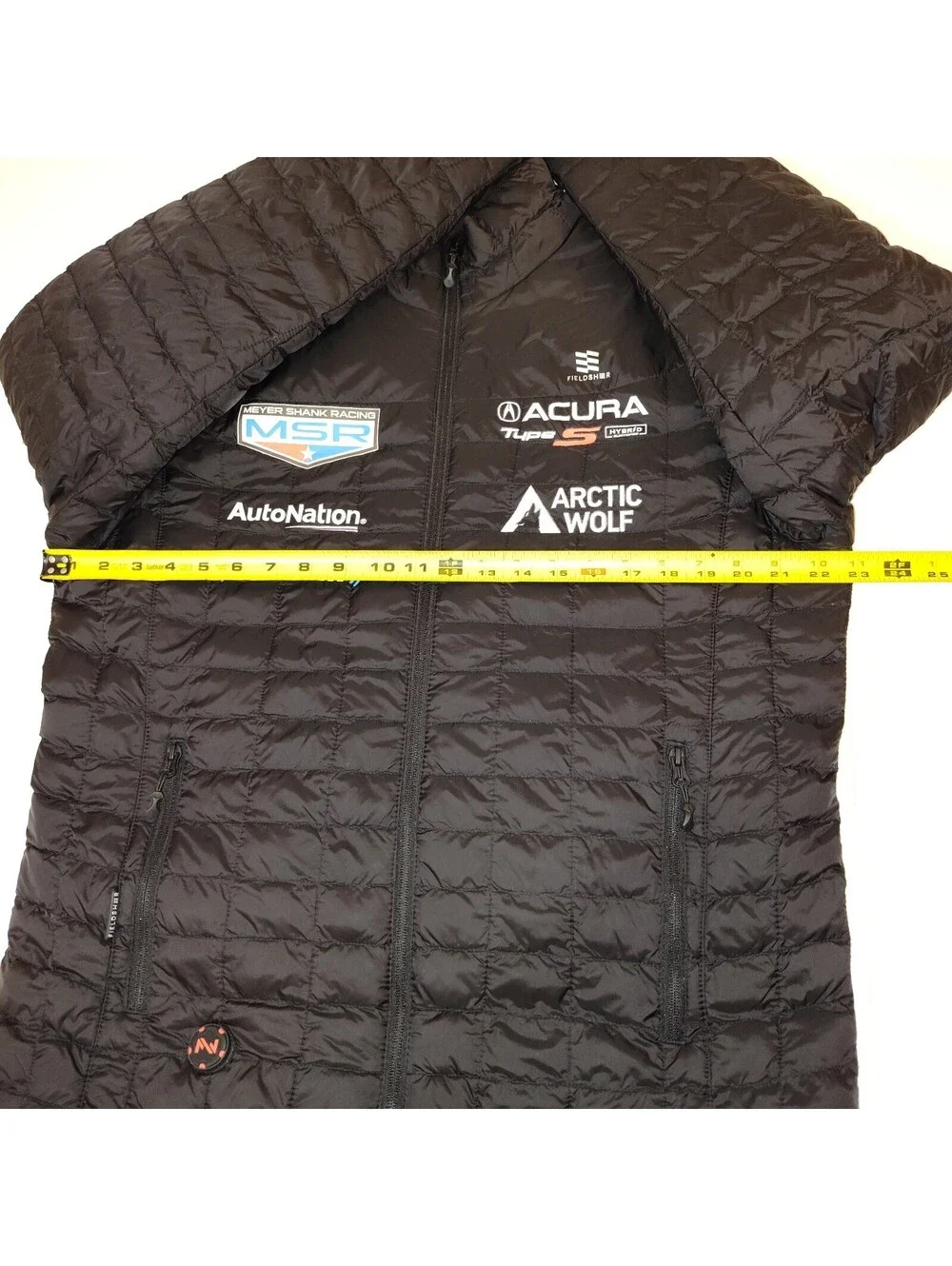 Fieldsheer Mobile Warming Heated Puffer Men's Puffer Jacket Acura Car Racing  M